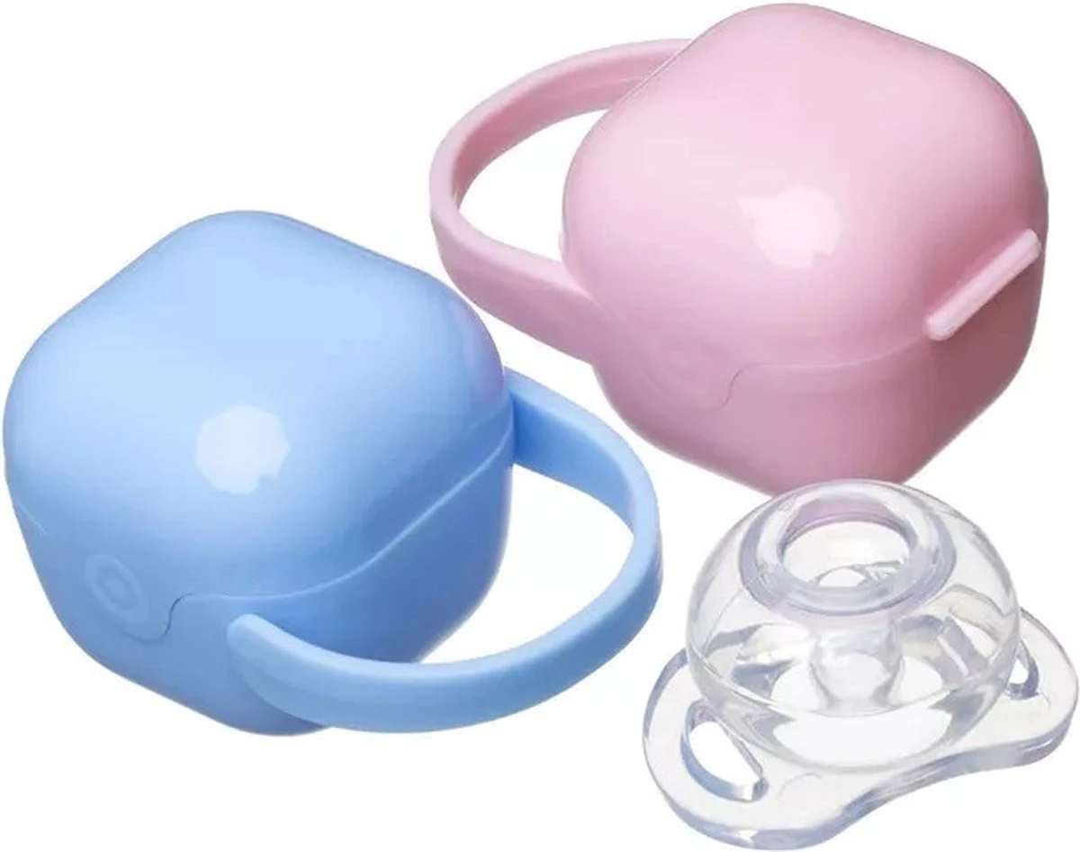 Sucette En Siliconen De Qualité Douce Pour Protéger Les Gencives De Bébé - Tétine Sucette - Sucette Factice Avec Boîte De Rangement - Tétine Bébé - 0-6 Mois - Bleu 6 Sucette En Siliconen De Qualité Douce Pour Protéger Les Gencives De Bébé - Tétine Sucette - Sucette Factice Avec Boîte De Rangement - Tétine Bébé - 0-6 Mois - Bleu – Image 6