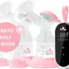 Leuna Comfort - Tire-lait électrique - Tire-lait Double - Batterie Rechargeable - Nettoyage Facile - Pompe Silencieuse - Dispositif De Pompe - Tire-lait - Tire-lait - Tire-lait - Rose