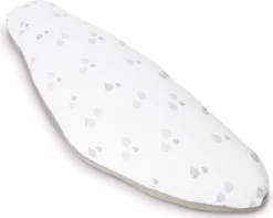 Doomoo Sleepy - Grand Coussin De Grossesse - Remplissage En Fibres - Coton Organique - 35X95X15 Cm - Drops