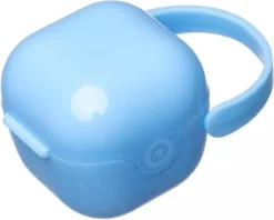 Sucette En Siliconen De Qualité Douce Pour Protéger Les Gencives De Bébé - Tétine Sucette - Sucette Factice Avec Boîte De Rangement - Tétine Bébé - 0-6 Mois - Bleu