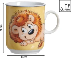 Ritzenhoff & Breker Service Vaisselle Pour Enfants Happy Zoo, Lion, 3 Pièces -Bébé Soldes Boutique 1200x973