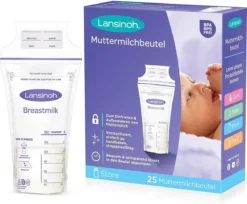 Lansinoh 120 Coussinets D'allaitement + 25 Sachets De Conservation Du Lait Maternel -Bébé Soldes Boutique 1200x990 2