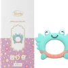 Jouet De Dentition Biberoia® - Crabe - Bébé - Jouet De Dentition Rafraîchissant - Jouet De Dentition - Jouets De Dentition - Jouets Bébé - Speelgoed De Jouets De Bain - Cadeau - Blauw