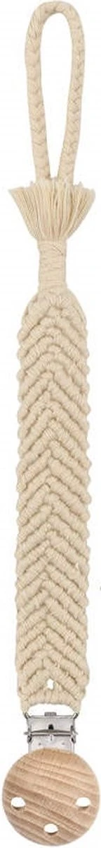 Attache-tétine Boho States&Klein - Sable Du Désert - Durable - Style Ibiza - Cadeau De Maternité - Baby Shower - Bébé - Sable