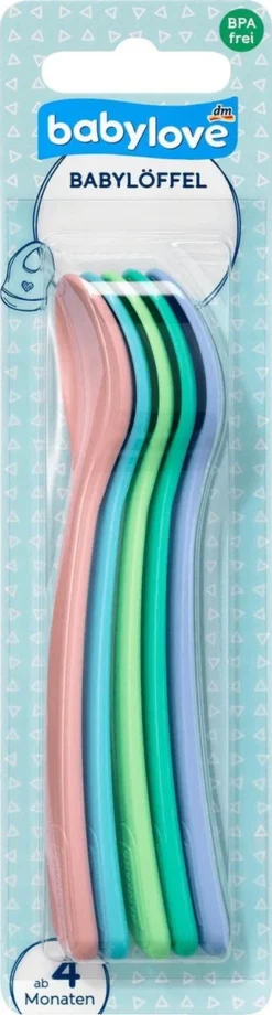 Babylove Baby Cuoon - Cuillères Pour Bébé - Aliments Pour Bébé - Sans Bisphénol A (5 Pièces)