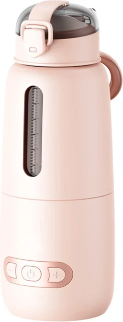 Handyworld - Chauffe-biberon - Chauffe-biberon - Chauffe-lait Portable Pour Bébé - Pour Voiture - Voyages - Chauffe-