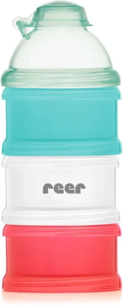 Reer 21012 - Set Distributeur De Lait En Poudre Reer De Lait En Poudre Flacon Doseur