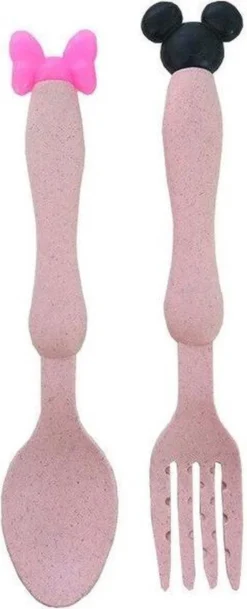 Eco Amicale Blé Fibre De Paille Incassable Tout - Petit Bébé Assiette à Dîner Services De Table Pour Enfants, Dîner Set Pour Les Enfants, Dîner Pour Enfants Set 3 Pièces, Minnie Rose -Bébé Soldes Boutique 487x1200 2