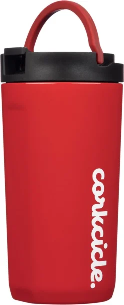 Corkcicle KIDS CUP - 355ml - Gloss Cardinal - Rouge - Gobelet En Acier Inoxydable à Triple Isolation - Garde Au Froid Pendant 18 Heures - Sans BPA - Acier Inoxydable - 2812GCR -Bébé Soldes Boutique 489x1200 2