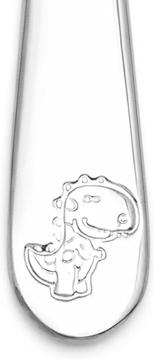 Zilverstad - Couverts Pour Enfants 4 Pièces Dino's En Acier Inoxydable 18/10 8 Zilverstad - Couverts Pour Enfants 4 Pièces Dino's En Acier Inoxydable 18/10 – Image 8
