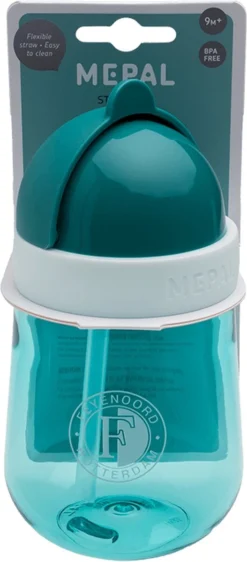 Mepal Mio - Gobelet En Paille 300 Ml - Garanti étanche - Turquoise Profond - Idéal Pour Les Déplacements - Gobelet Enfants -Bébé Soldes Boutique 527x1200