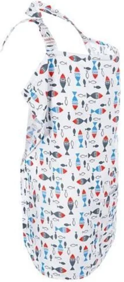 Housse D'allaitement - Coussin D'allaitement - Housse D'intimité - Poisson - 80 X 65 Cm