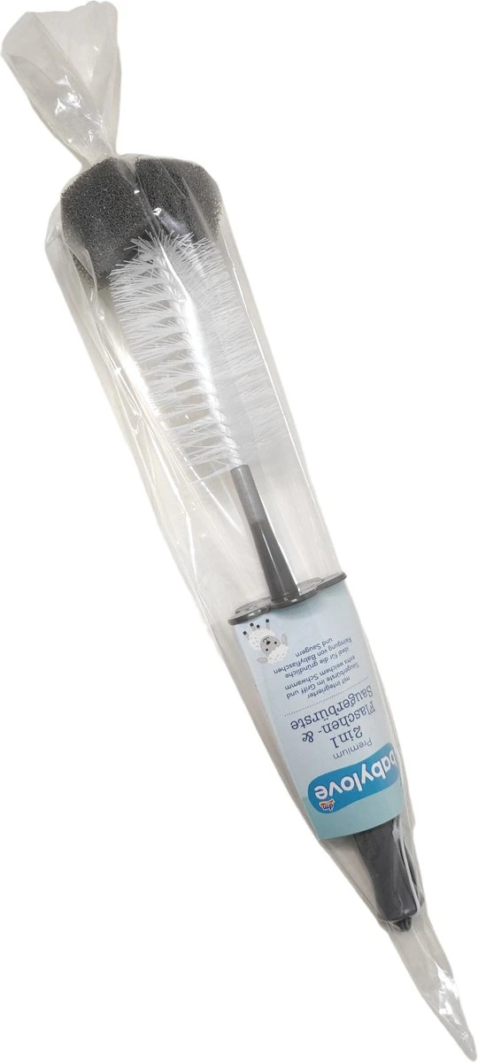 Goupillon Babylove Set 3 Cleaner Bouteilles Stuks- - Lait Bouteille Bébé Brosse -Melkflesreiniger 2 1-30 Cm 4 Goupillon Babylove Set 3 Cleaner Bouteilles Stuks- - Lait Bouteille Bébé Brosse -Melkflesreiniger 2 1-30 Cm – Image 4