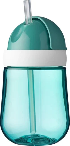 Mepal Mio - Gobelet En Paille 300 Ml - Garanti étanche - Turquoise Profond - Idéal Pour Les Déplacements - Gobelet Enfants