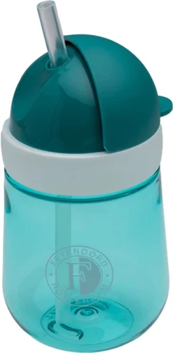 Mepal Mio - Gobelet En Paille 300 Ml - Garanti étanche - Turquoise Profond - Idéal Pour Les Déplacements - Gobelet Enfants -Bébé Soldes Boutique 591x1200