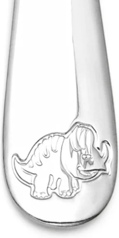 Zilverstad - Couverts Pour Enfants 4 Pièces Dino's En Acier Inoxydable 18/10 13 Zilverstad - Couverts Pour Enfants 4 Pièces Dino's En Acier Inoxydable 18/10 -Bébé Soldes Boutique 604x1200 1