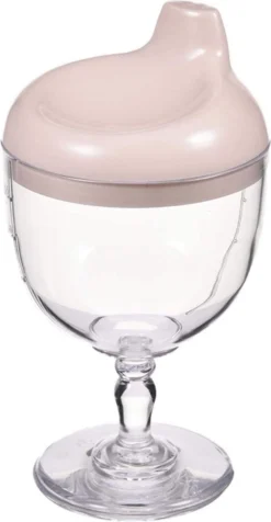 150ML - Tasse Bébé - Tasse De Fête - Tasse En Plastique Pour Bébé Avec Couvercle - Tasse De Fête - Rose