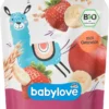 Babylove Baby Meal Squeeze Bags 12+ Months - Fraise Et Banane Dans Pomme Avec Muesli - 100% Fruits Bio -100g