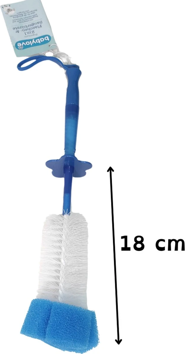 Goupillon Babylove Set 3 Cleaner Bouteilles Stuks- - Lait Bouteille Bébé Brosse -Melkflesreiniger 2 1-30 Cm 7 Goupillon Babylove Set 3 Cleaner Bouteilles Stuks- - Lait Bouteille Bébé Brosse -Melkflesreiniger 2 1-30 Cm – Image 7