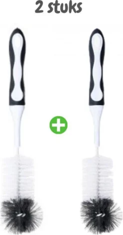 2x Brosse Biberon - Brosse Biberon Longue - Nettoyant Biberon - Brosse Biberon - Nettoyant Biberon Bébé