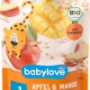 Babylove Repas Pour Bébé Sachets à Presser Dès 1 An - Pomme & Mango En Pêche à L'Avoine - 100% Fruits Bio - 100g - 1 PIECE