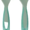 Cuillères D'alimentation Pour Bébé Première Cuillère BOBI - Blauw Menthe - Plastique - 2 Pièces - Tout-Petit - Bébé - Cuillère - Nourriture - My First Cuillère
