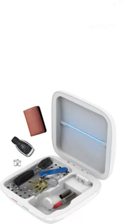 AvjerA Boîte De Stérilisateur UV XL-boîte De Désinfection-chargeur Sans Fil IPhone Et Samsung-recharge Sans Fil-4 En 1 Boîte De Stérilisation-chargeur Sans Fil Rapide -Bébé Soldes Boutique 664x1200