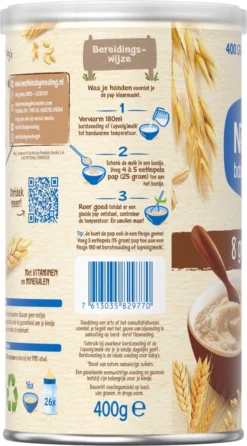 Nestlé® Nestlé Porridge Petit-déjeuner 8 Céréales Porridge Bébé - 12 Mois - 3 Boîtes De 400 Grammes - Petit-déjeuner Bébé -Bébé Soldes Boutique 665x1200 4