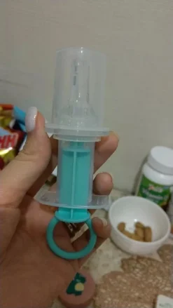 Distributeur De Médicaments | Tétine Pour Médicaments | Nourriture Pour Bébé - Blauw -Bébé Soldes Boutique 675x1200 3