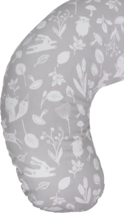 MamaLoes Botanical Animals Grijs Coussin D'allaitement Medium ML020302 -Bébé Soldes Boutique 699x1200