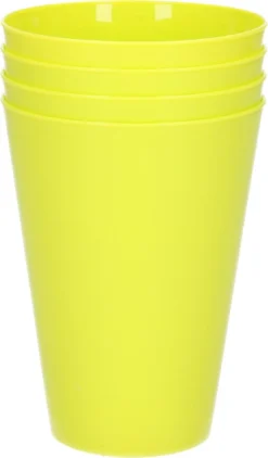 24x Verres à Boire En Plastique Incassable 430 ML En Bleu Et Vert - Camping/anniversaire/tout-petits/préscolaire -Bébé Soldes Boutique 703x1200 3