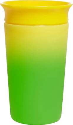 Munchkin Miracle Cup Sippy-changement De Couleur-changement De Couleur Gobelet à Bec Jaune