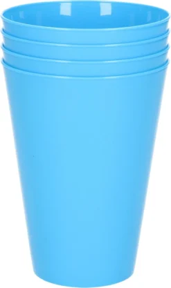 12x Verres à Boire En Plastique Incassables 430 ML En Bleu-vert-rose - Camping/anniversaire/tout-petits/enfants D'âge Préscolaire -Bébé Soldes Boutique 711x1200 7