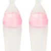 2 X Cuillère à Couverts Pour Couverts Pour Enfants Biberon Biberon Cuillère Cuillère En Siliconen Souple Rose