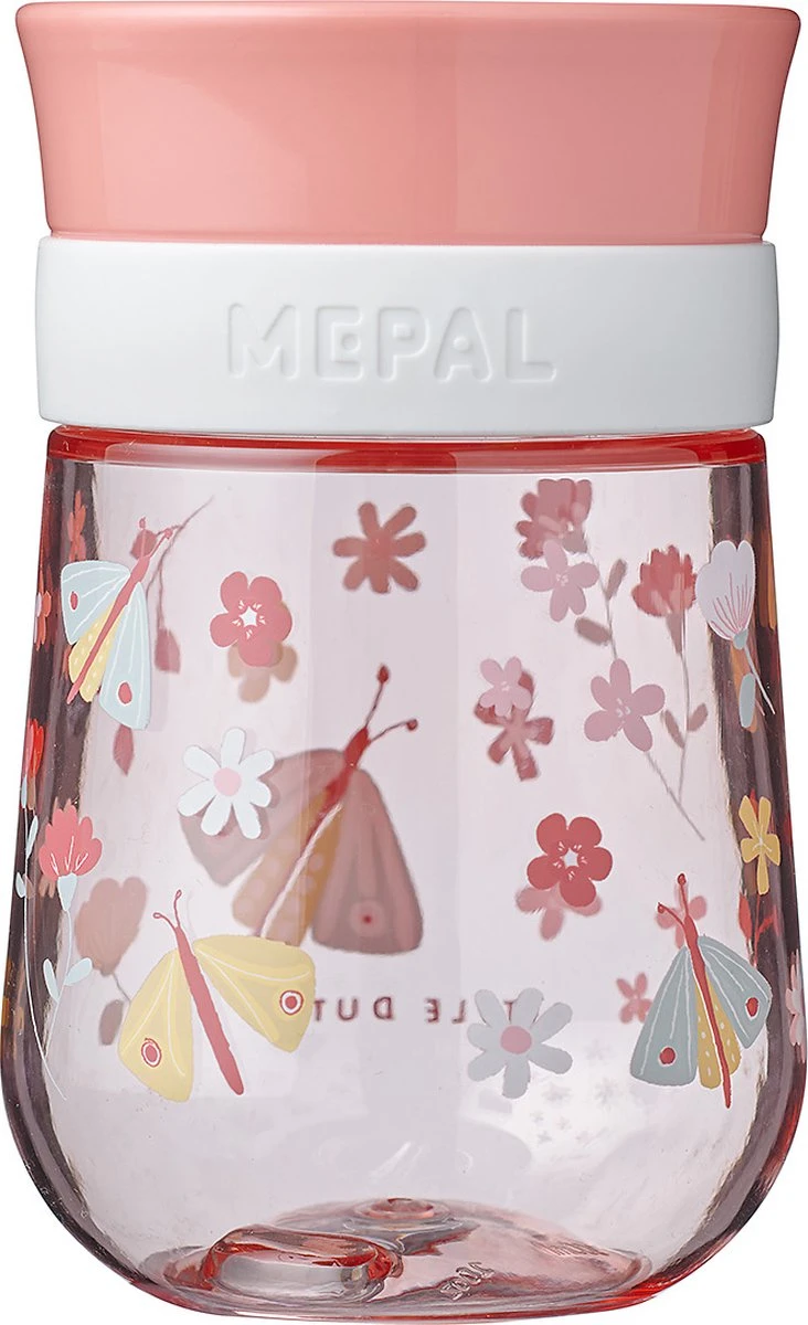 Mepal Mio – Gobelet D'entraînement 360° 300 Ml – Encourage L'auto-boire – Fleurs & Papillons – Peut Prendre Des Coups – Gobelet Enfant – Gobelet étanche 1 Mepal Mio – Gobelet D'entraînement 360° 300 Ml – Encourage L'auto-boire – Fleurs & Papillons – Peut Prendre Des Coups – Gobelet Enfant – Gobelet étanche