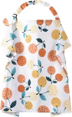 Chiffon D'allaitement - Chiffon D'allaitement - Chiffon De Protection Pendant L'allaitement - Oranges - 68 X 93 Cm