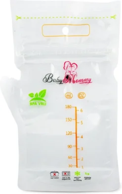 Lait Maternel Sacs De Conservation - 60 Pcs - 180 Ml - Sans BPA - Stérile - Sacs D'allaitement Avec Bec Verseur - Congélation - Aliments Pour Bébés - Lait - Scellable -Bébé Soldes Boutique 754x1200