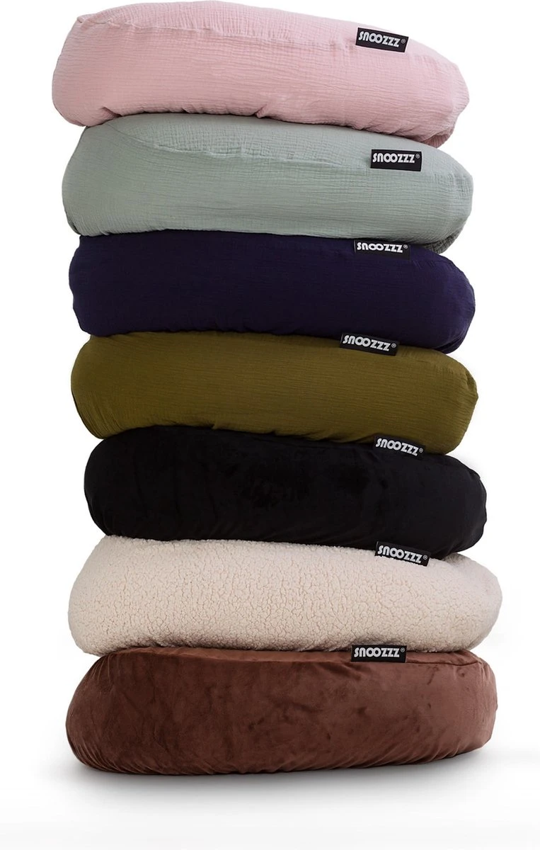 Snoozzz Relax Pour Coussin D' Allaitement - Extra Douce - Noir 5 Snoozzz Relax Pour Coussin D' Allaitement - Extra Douce - Noir – Image 5