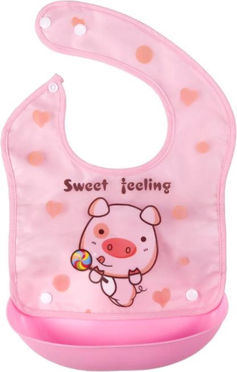 Bavoir Sans Citrons Avec Contenant Cochon Rose| Ajustable |Bébé Tout-petit Et Tout-petits | Va Au Lave-vaisselle| 0 -3 Ans |Unisexe | Cadeau De Naissance | Cadeau |Durable 1 Bavoir Sans Citrons Avec Contenant Cochon Rose| Ajustable |Bébé Tout-petit Et Tout-petits | Va Au Lave-vaisselle| 0 -3 Ans |Unisexe | Cadeau De Naissance | Cadeau |Durable