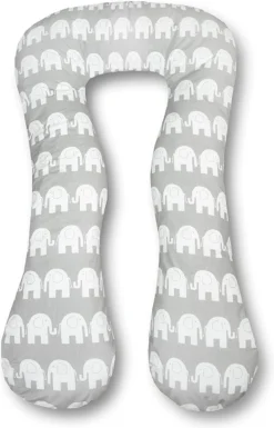 Coussin De Grossesse - Coussin D'allaitement Nouveau-né - Coussin De Soutien Pour Femme Enceinte - Doux - Résistant