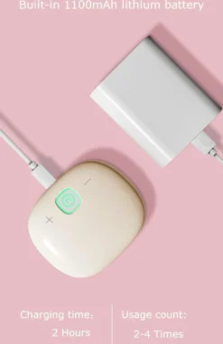 Tire-lait électrique Sans Fil 24 Mm - Mains Libres - Pompe De Luxe Avec Sac De Rangement - Récipient De Collecte 240 Ml - Wit -Bébé Soldes Boutique 778x1200