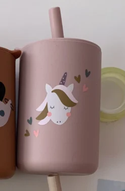 Custombear.nl- Service De Table Pour Enfants Unicorn - 100% Sans BPA - 5 Pièces - Vaisselle En Silicone - Cadeau De Maternité - Baby Shower -Bébé Soldes Boutique 786x1200 1