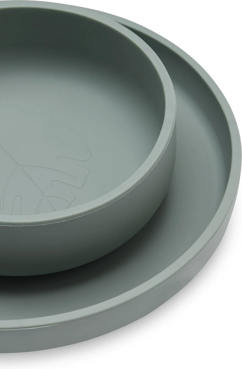 Jollein Silliconen Jollein De Table Pour Enfants 4 Pièces - Vert Cendre 12 Jollein Silliconen Jollein De Table Pour Enfants 4 Pièces - Vert Cendre – Image 12