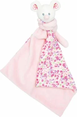 Étiquette Tétine En Tissu Rose | Chiffon De Sucette | Lingette Pour Bébés | Attache Tétine | Sucette En Peluche | Drôles| Bébé Rose