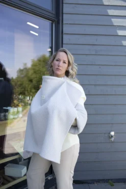 Serviette D'allaitement Moments Premium, OEKO-TEX, Respirante, Gris Clair, Serviette D'allaitement De Luxe, Tablier D'allaitement, Tissu élégant, Gaufre -Bébé Soldes Boutique 799x1200 10