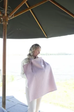 Tissu D'allaitement Moments Premium, OEKO-TEX, Respirant, Rose, Tissu D'allaitement De Luxe, Tablier D'allaitement, Tissu élégant, Gaufre -Bébé Soldes Boutique 799x1200 3