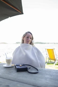 Serviette D'allaitement Moments Premium, OEKO-TEX, Respirante, Gris Clair, Serviette D'allaitement De Luxe, Tablier D'allaitement, Tissu élégant, Gaufre -Bébé Soldes Boutique 799x1200 9