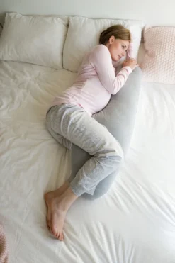 Doomoo Sleepy - Grand Coussin De Grossesse - Remplissage En Fibres - Coton Organique - 35X95X15 Cm - Drops -Bébé Soldes Boutique 800x1200 38