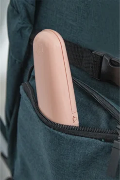 Pochette De Voyage Babyjem Wit Avec Fourchette Et Cuillère En Plastique