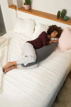 Doomoo Sleepy - Grand Coussin De Grossesse - Remplissage En Fibres - Coton Organique - 35X95X15 Cm - Flower -Bébé Soldes Boutique 801x1200 5